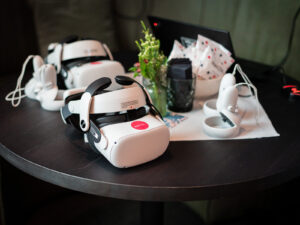 Metaverse-Brillen am Event der Inacta zum Smile Metaverse