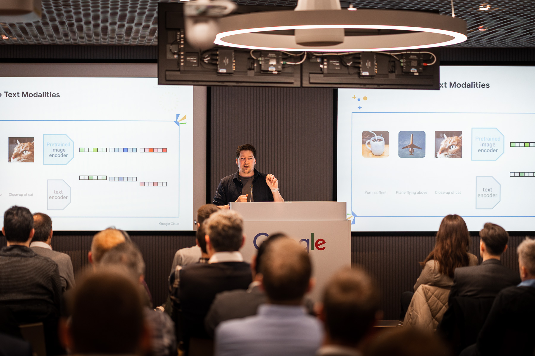 Präsentation zu AI in der Prozessoptimierung an unserem Joint Event mit Google und Parashift
