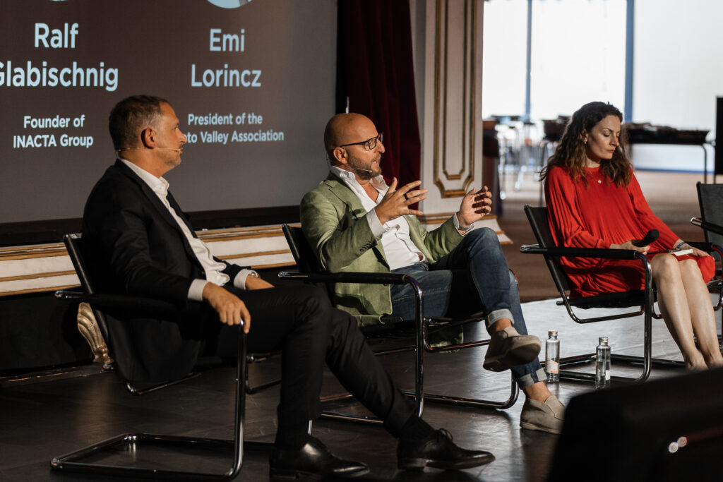 Ralf Glabischnig, CEO der Inacta Ventures, bei dem Event Blockchain meets Basel