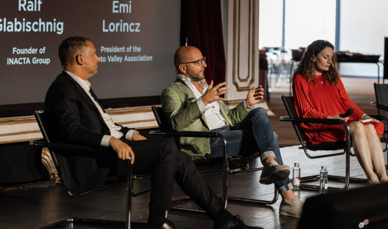 Ralf Glabischnig, CEO der Inacta Ventures, bei dem Event Blockchain meets Basel