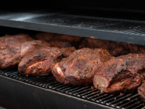 Leckeres Essen beim Inacta BBQ