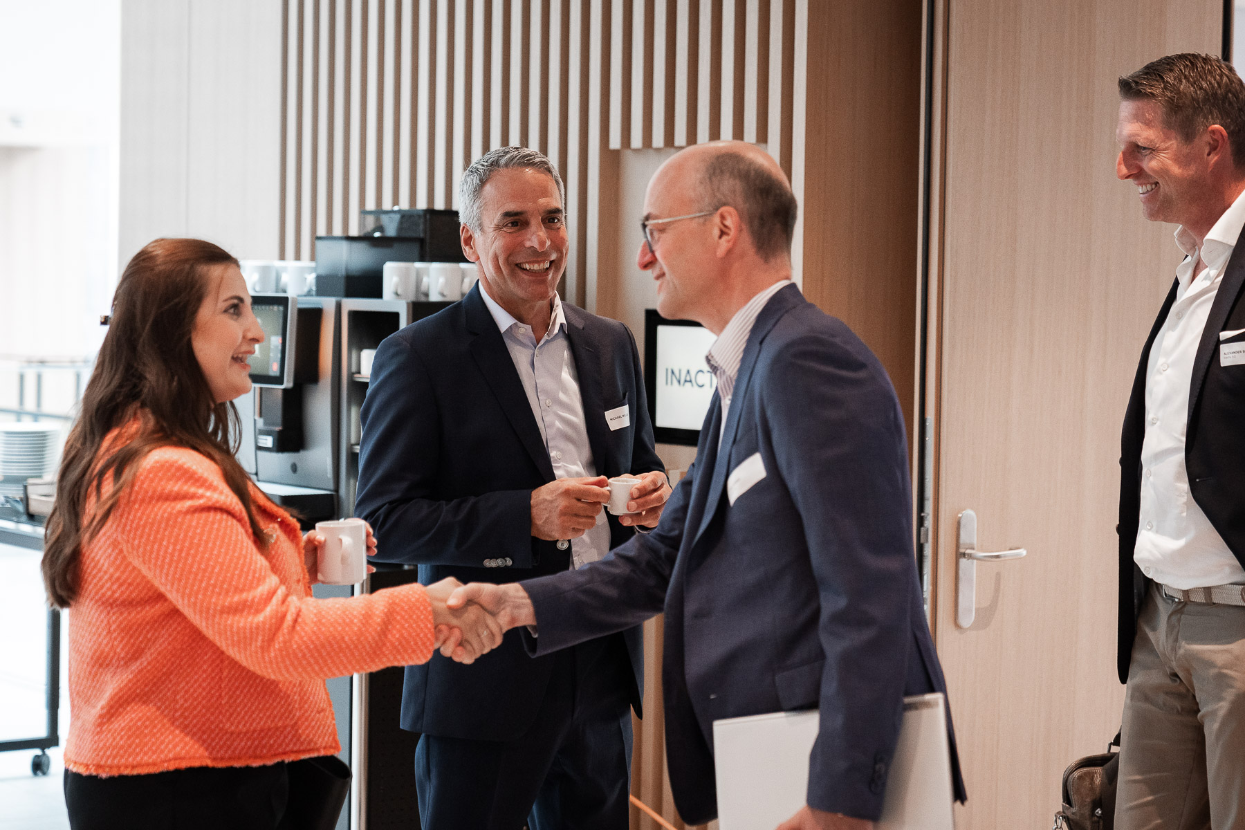Besucher am Digital Health-Event der Inacta