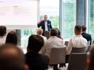 Michael Willer am Digital Health-Event der Inacta