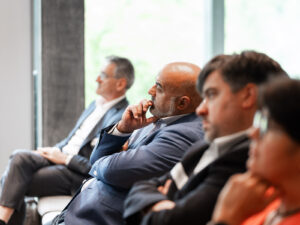 Besucher am Digital Health-Event der Inacta
