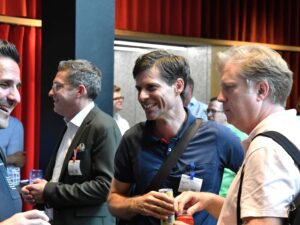 Diskussion über AI-gestützte Prozessautomatisierung am Joint Event von Inacta, Parashift und Google