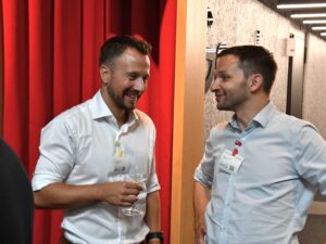 Diskussion über AI-gestützte Prozessautomatisierung am Joint Event von Inacta, Parashift und Google