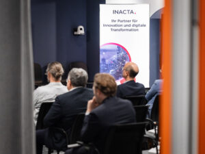 Ein Bild von Marketingmaterial der Inacta AG