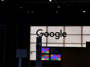 Google Logo am Event von Inacta und Parashift