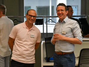 Christian Di Giorgio und Thomas Brenner am Event von Inacta