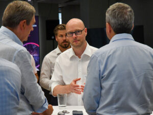 Stefan Wagner von Parashift am Event von Inacta AG