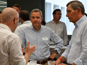 Christopher Lohmann am Event von Inacta und EMIL Group