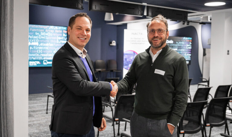 Daniel Glass von Mendix und Karl Rekeczki von Inacta AG
